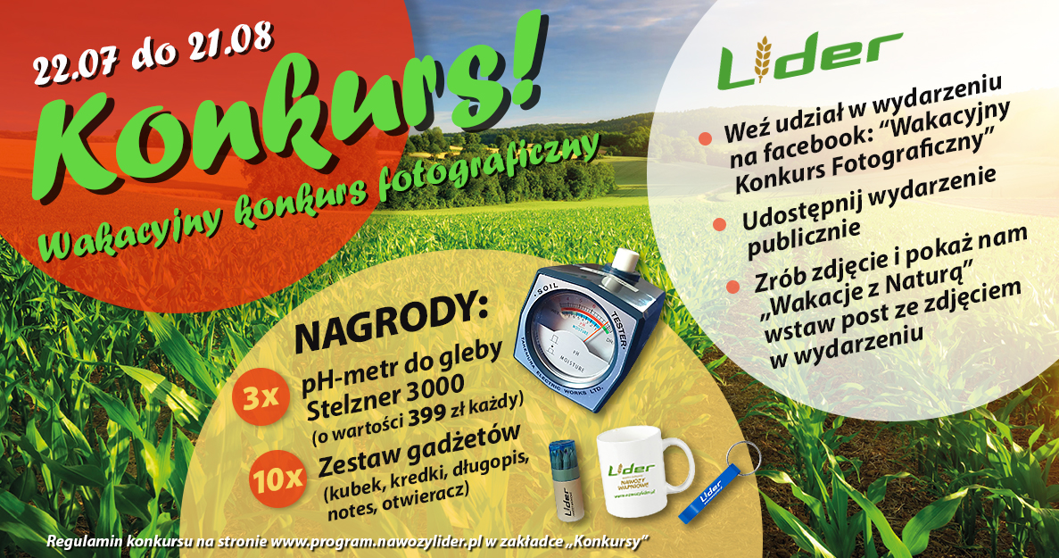 Wakacyjny Konkurs Fotograficzny Program Lojalno Ciowy Nawozylider Pl